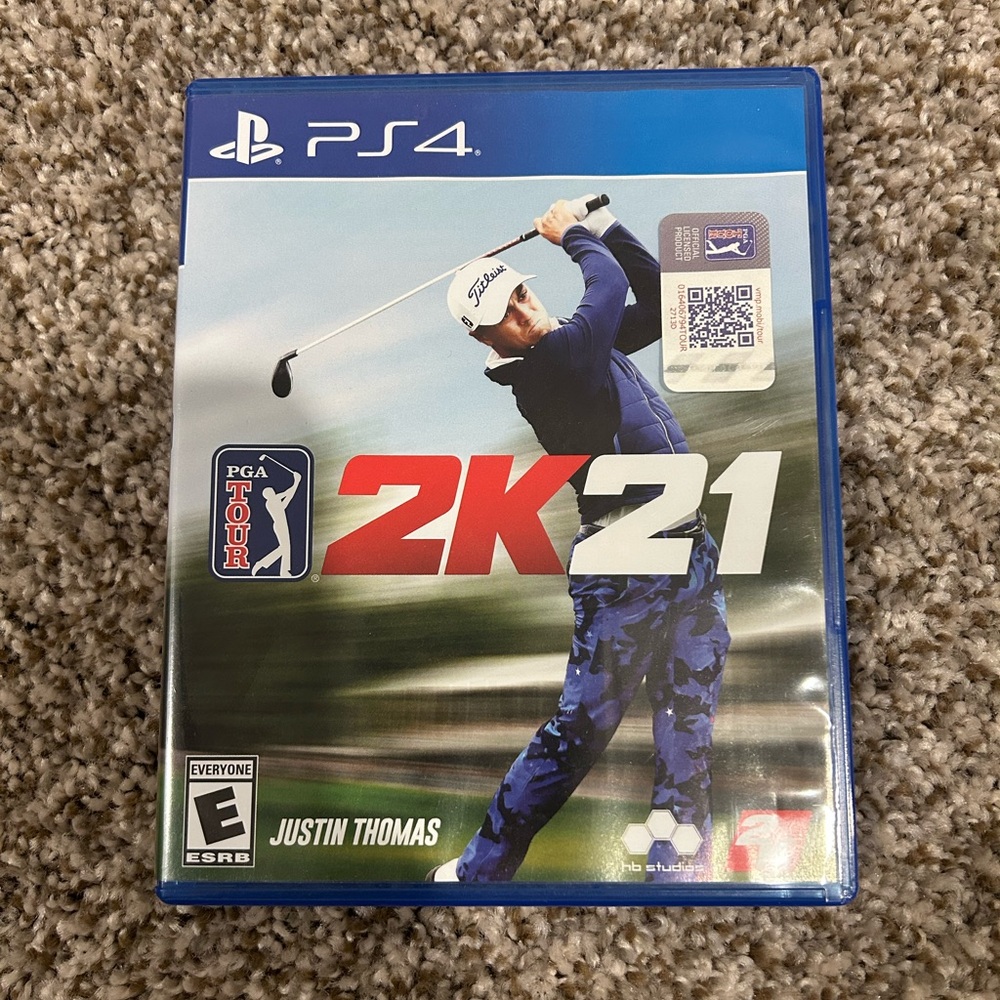 PS4 2K21 PGA Tour Video Game
